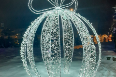 Новогодняя фотозона "шар"