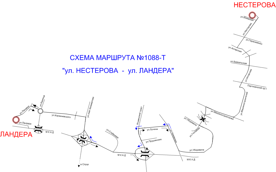 Маршрутки минск карта