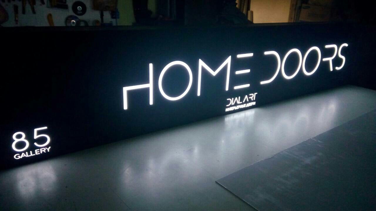 Вывески на световом коробе