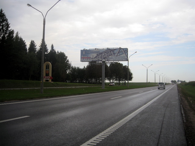 Реклама на трассе М2