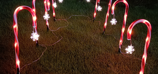 Рождественские светодиодные фонари