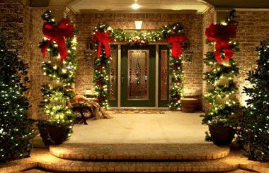 Гирлянда из искусственной хвои