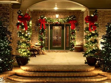 Гирлянда из искусственной хвои